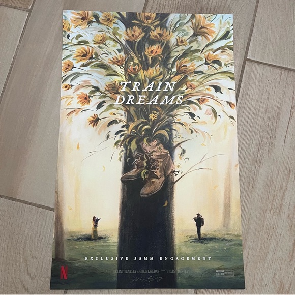 Netflix Other - Netflix Train Dreams Movie Poster 11x17 Promo FYC Screening 2025 Academy Award
